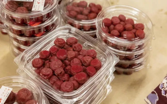 「全国梅干コンクール」で連続受賞に輝いた森梅園の梅干し