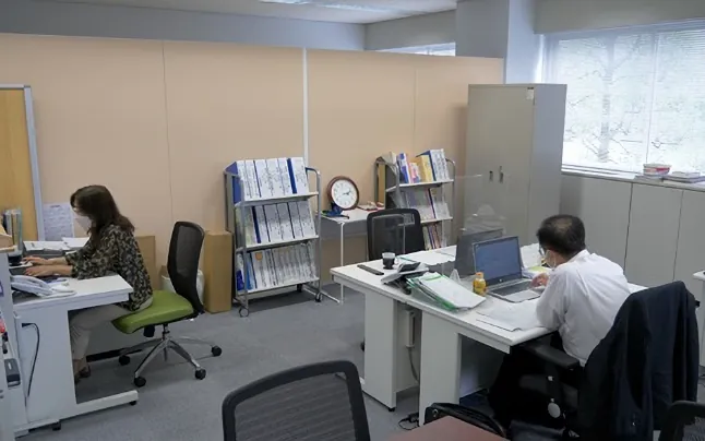 富山県事業承継・引継ぎ支援センターの様子