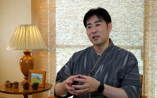 池上旅館 専務（承継者候補）　湯上 真一郎さん