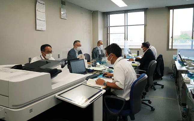 長野県事業承継・引継ぎ支援センターの様子