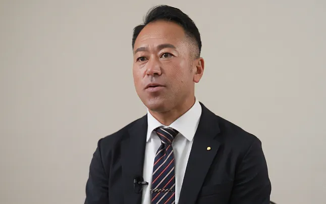 六戸町商工会の主任経営指導員・新井山啓尉さん