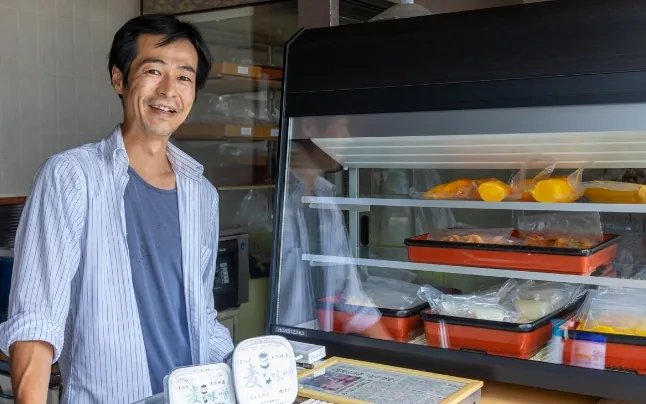 商品製造を引き継いだ宇田味噌製造所の宇田 卓生さん